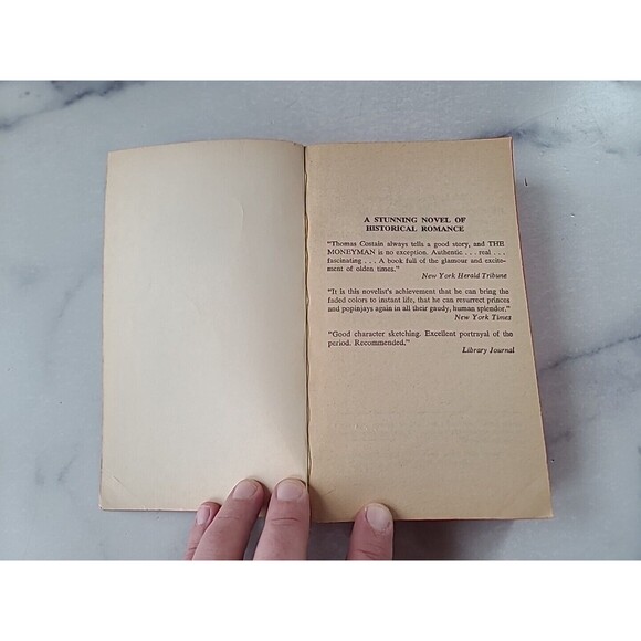 The Moneyman By Thomas B. Costain Paperback - Picture 2 of 10